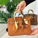 Hermes bag medium size( brown)