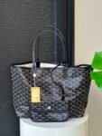 Goyard Bag Large Size( 8005- Black)