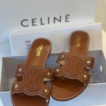 Celine flat( 168-8/ Brown)