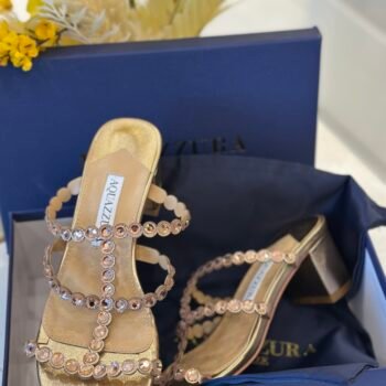 Aquazzura heel( 2025-8/ gold)