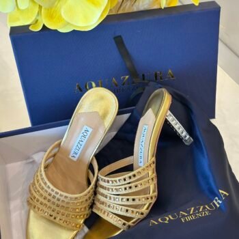 Aquazzura heel( 2025-6/ gold)