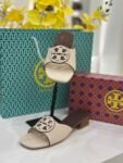 Tory Burch heel( 168-6/ Brown/beige )