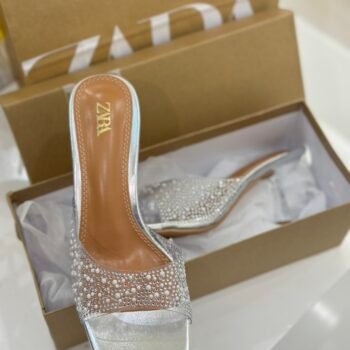 Zara heel ( AF2- Silver)