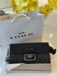 Coach bag (C3702-Coffee/black)
