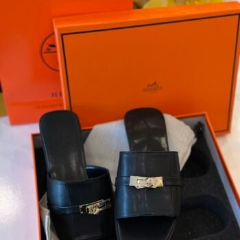 Hermes flat( H22-black)