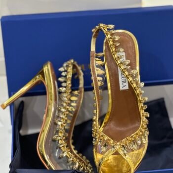 Aquazzura heel(025- gold)