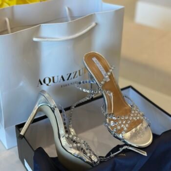 Aquazzura heel(120-7/Silver)