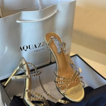 Aquazzura heel(120-7/gold)