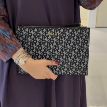 Dkny pouch (D265-Grey/black)