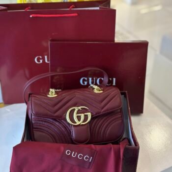 Gucci bag(6207- Maroon)