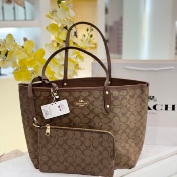 Coach bag (8007-khaki/Brown)