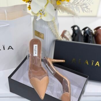 Alaia heel ( 2004-423A/ beige)