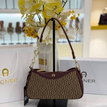 Aigner bag(A7069-apricot/w.red)