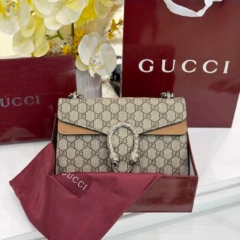 Gucci bag(400247-Brown PVC)