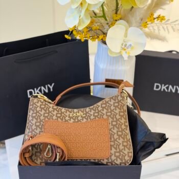Dkny bag(D589-Apricot/ brown)