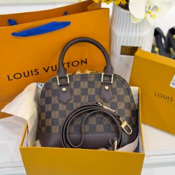 LV bag (M91607- coffee lattice)