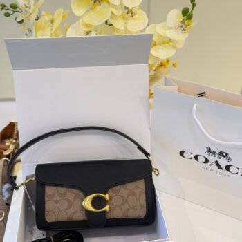 Coach bag(C1369-Apricot black)