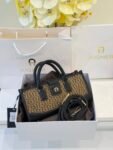 Aigner bag (A7333-apricot/black)