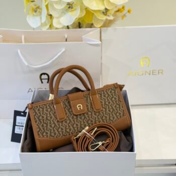 Aigner bag (A7333-apricot/brown)