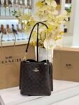 Coach bag(8006-Coffee black)