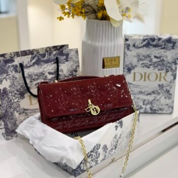 Dior bag(21126-Wine red)